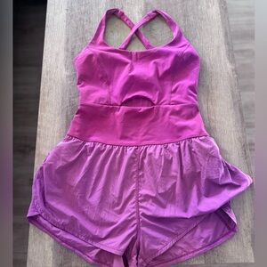Free People Movement | Righteous Runsie Raspberry Color